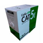 Cable de red interior Cat5e, 24 AWG, CCA, 4x2x0,48mm, CCA, PVC jacket, caja de 305 mts