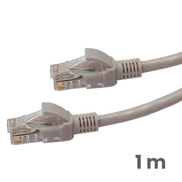 1_1711744393000 Patch cord Cat6 1 mt gris - Imagen 1