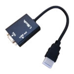 Conversor de HDMI a VGA + audio portable