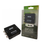 Adaptador Conversor de RCA a HDMI color negro