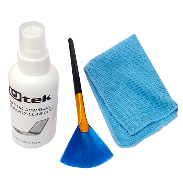 1_1712175228000 Kit de limpieza 3 en 1 (liquido 100ml, escobilla y paño de microfibra) - Imagen 1