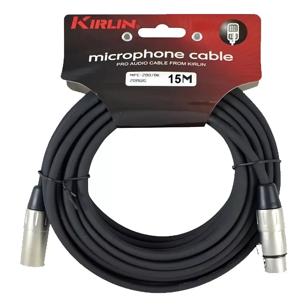1_1732838774000 Cable Micrófono Kirlin Xlr Mpc-280 15 Metros - Imagen 1
