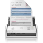Escáner de Escritorio Brother ADS1300, 30ppm 60ipm ADF USB-C USB2.0 Host Duplex