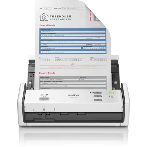 1_1735314038000 Escáner de Escritorio Brother ADS1300, 30ppm 60ipm ADF USB-C USB2.0 Host Duplex - Imagen 1