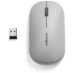 Mouse Inalámbrico Kensington Slimblade 2.0, Óptico 2400DPI 3 Botones USB/Bt Gris
