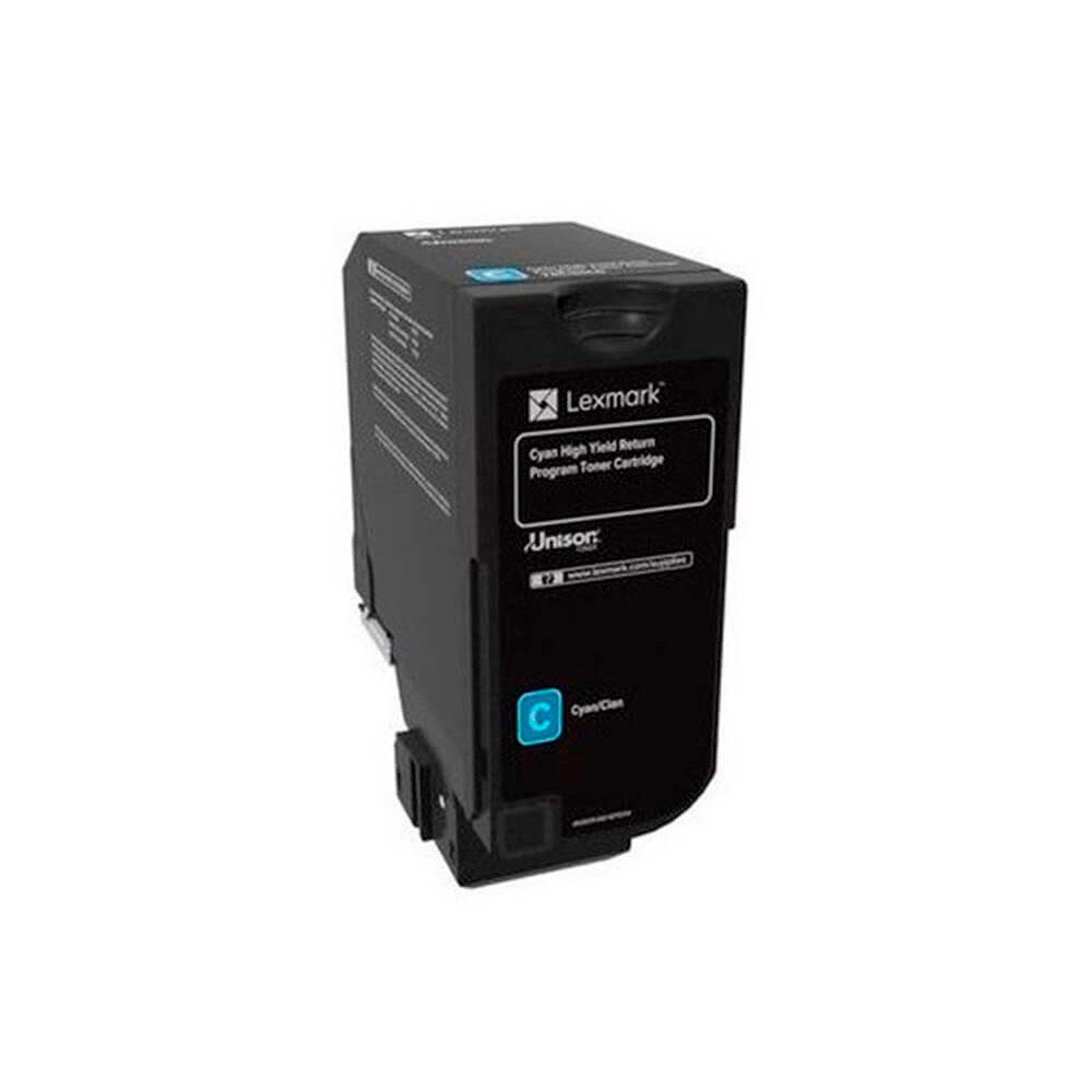 1_1737651151000 Toner Lexmark 74C4HC0 CYAN 2.000 Pág. - Imagen 1