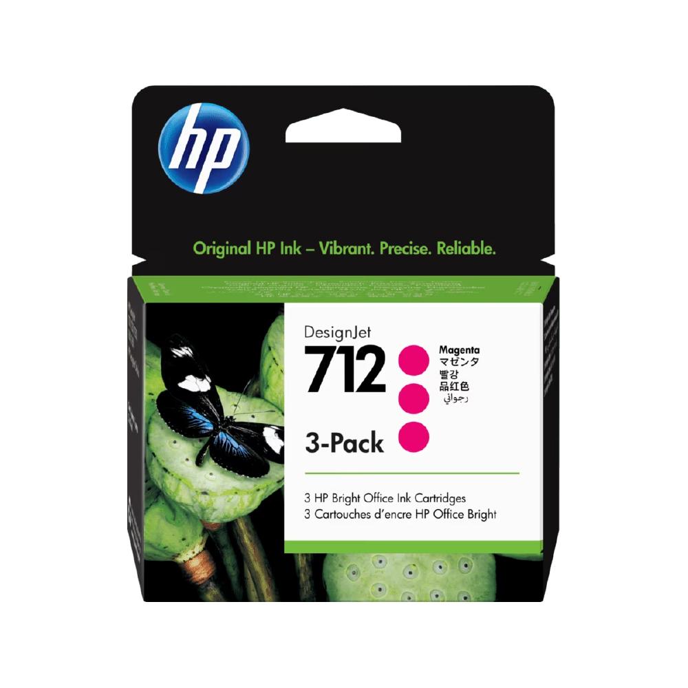1_1738178189000 Tinta HP 712 3-pack 29-ml Mag Ink Cartridge - Imagen 1