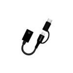 Cable OTG 2 en 1, microUSB + USB-C a USB Hembra