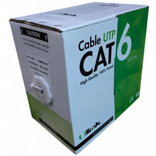 1_1740440258000 Cable de red Interior Cat6, 23 AWG, CCA, 4x2x0,52, caja de 100 mts - Imagen 1