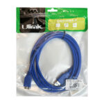 Cable USB 3.0 macho a micro USB 3.0 color azul 1,8 m