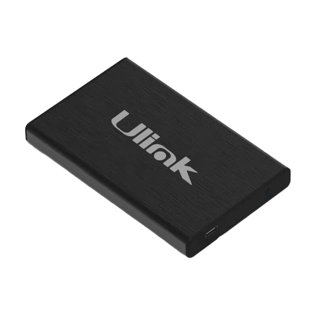 1_1740586965000 Cofre porta disco duro SATA 2,5 conexión USB C color negro / mod. UL-HDD0CBL - Imagen 1