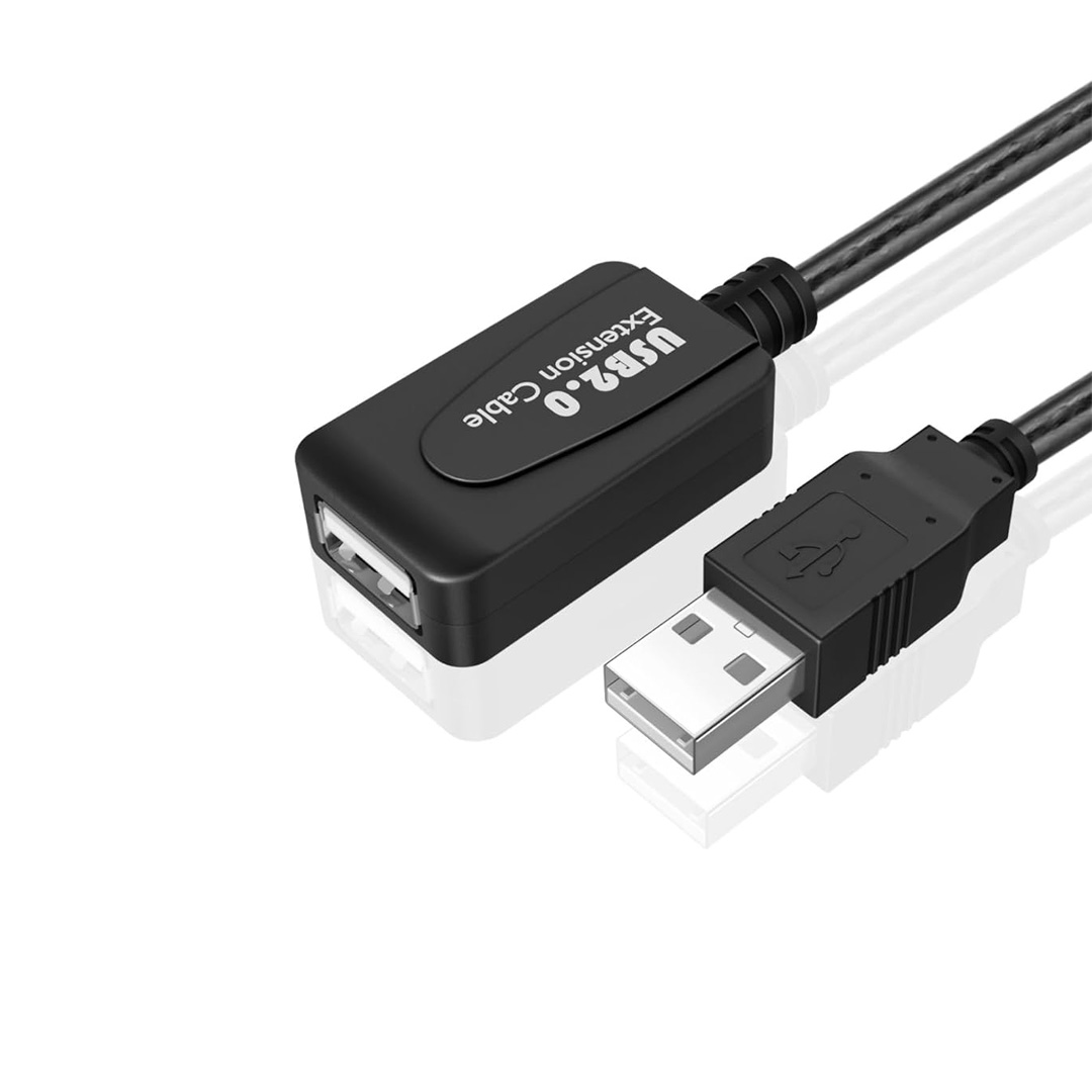 1_1741359829000 Cable USB 2.0 extensión activa de 5 m con repetidor de señal / UL-5AC - Imagen 1