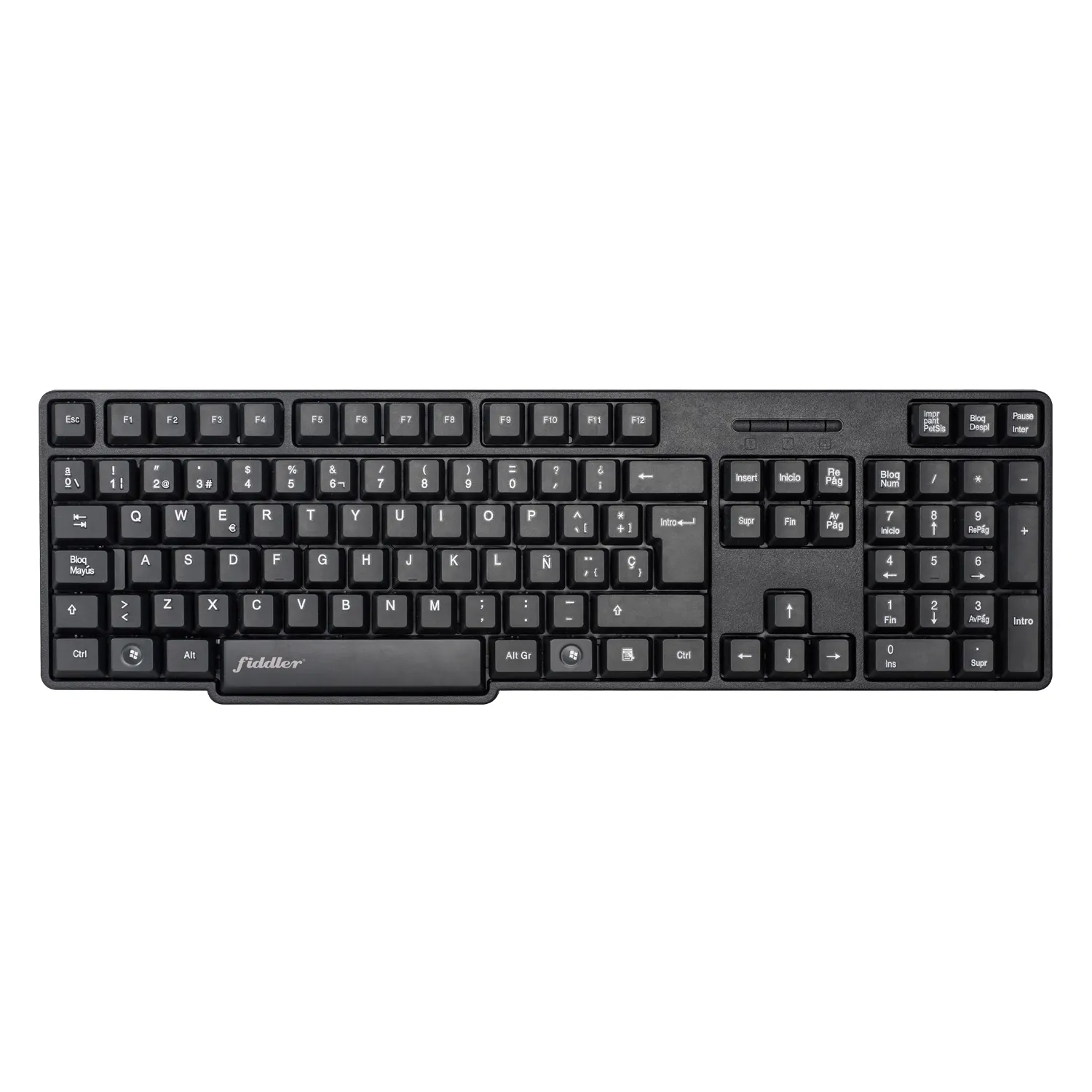 1_1741449145000 Teclado Universal USB Negro Fiddler Z - Imagen 1