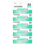Pack 5 pilas Alcalinas AA prepicadas
