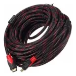 Cable Hdtv 10 Metros Full Hd Blindado enmallado y reforzado