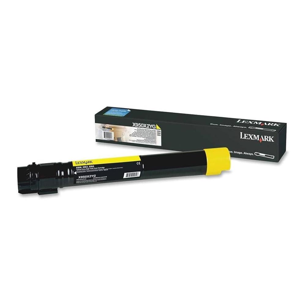 1_1742587202000 Toner X950 X952 X954 Yellow - Imagen 1