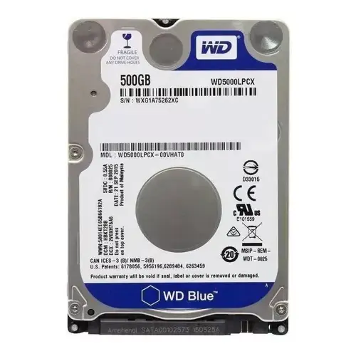 1_1743102146000 Disco Duro Interno Western Digital 2.5 WD5000LPCX 500GB Azul - Imagen 1