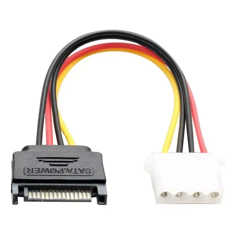 1_1743538977000 Cable Adaptador Alimentacion Sata 15 Pin Macho A Molex - Imagen 1