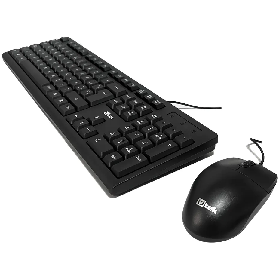 1_1744128535000 Combo teclado mouse Alambrico USB / UT- KTD250 - Imagen 1