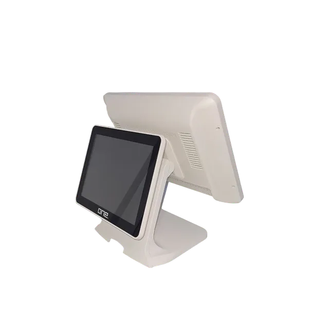 1_1744231852000 ONE POS T2-7000R 15″ ALL IN ONE TOUCH Disco SSD 256GB/8GB RAM + Segunda Pantalla 9,7″ Color Blanco - Imagen 1