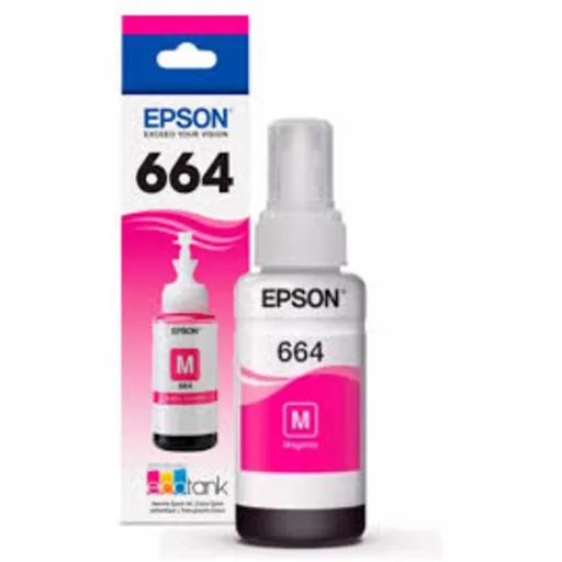 1_1747946106000 Botella de Tinta Original Epson 664 (T664320-AL) Magenta 70ml L200/L110/L210/L355 - Imagen 1