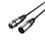 Cable de audio Profesional  XLR macho a hembra de 10 m