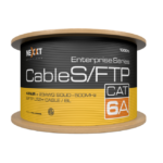 NXT Enterprise Bobina Cat6A S/FTP AZUL Cable 23AWG LSZH 305m