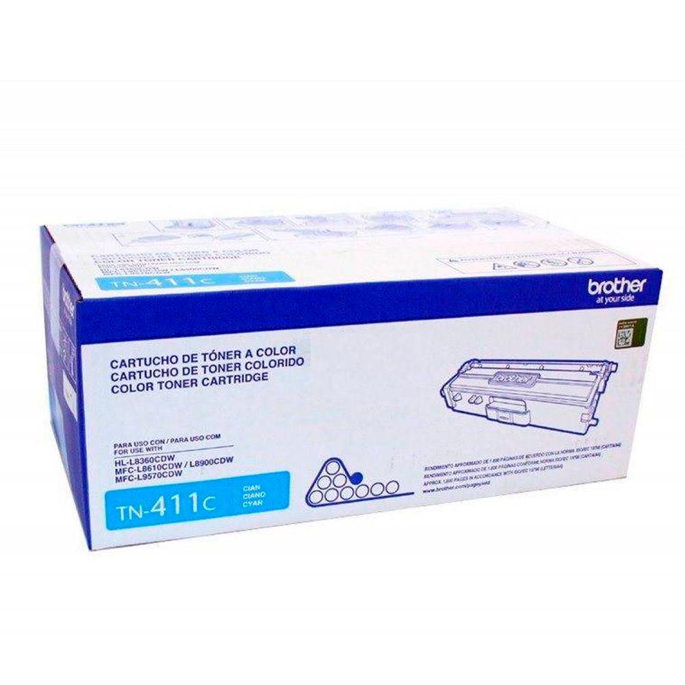 1_1750804820000 Toner Brother TN411C Azul 1800 Pag. - Imagen 1