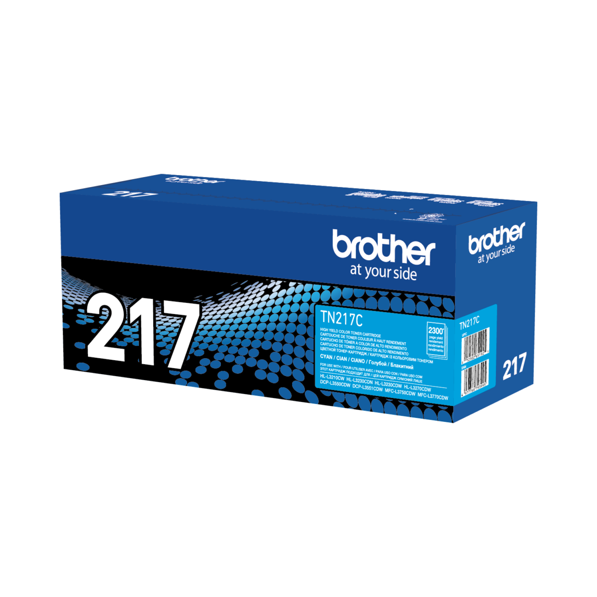 1_1750804900000 Toner Brother TN217C Azul 2300 pag. - Imagen 1