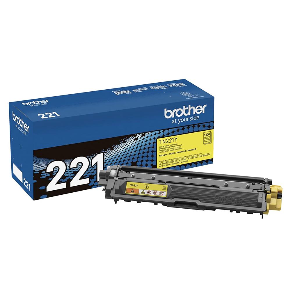 1_1750804964000 Toner Brother TN-221Y Amarillo 1.400 Pág. - Imagen 1