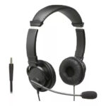 Kensington Audifono C/Microfono 3.5mm BULK NEGRO JACK Bolsa