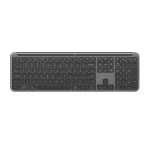 Teclado Inalámbrico Logitech Signature Slim K950 (Bluetooth/Dongle Español, Negro)