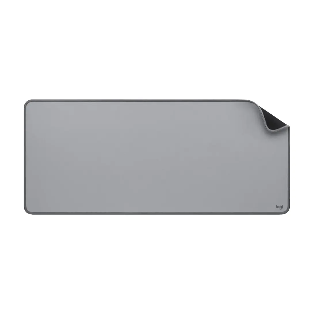 1_1752248596000 Mousepad Logitech Desk Mat Studio Series, 70x30cm, Espesor 2mm, Gris - Imagen 1