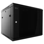 Gabinete Rack de Servidores Nexxt de 12U para montaje en pared, hasta 60kg. Color Negro