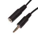 Cable de audio 3,5mm a 3,5mm M-H de 3 metros