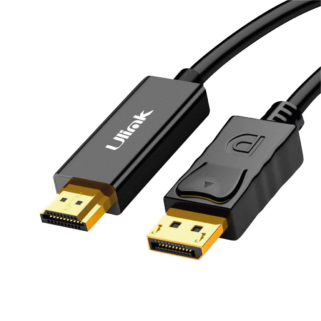 1_1757446110000 Cable Displayport A Hdmi 1.8 Mts Macho Macho - Imagen 1