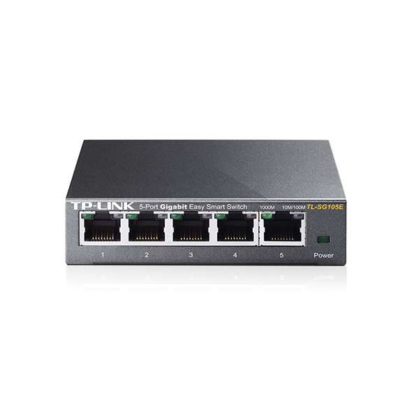 1_1760646477000 Switch Inteligente Sencillo Gigabit de 5 Puertos RJ45 10/100/1000Mbps - Imagen 1