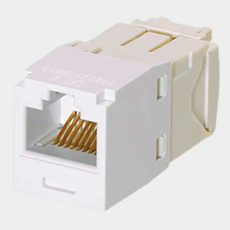 1_1764354631000 Modulo RJ45 CAT 6 Panduit Jack UTP CJ688TGWH Blanco - Imagen 1