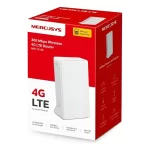 Router Mercusys Mb110-4g para SIM 4G LTE Cat4 WiFI N 300mbps Color Blanco
