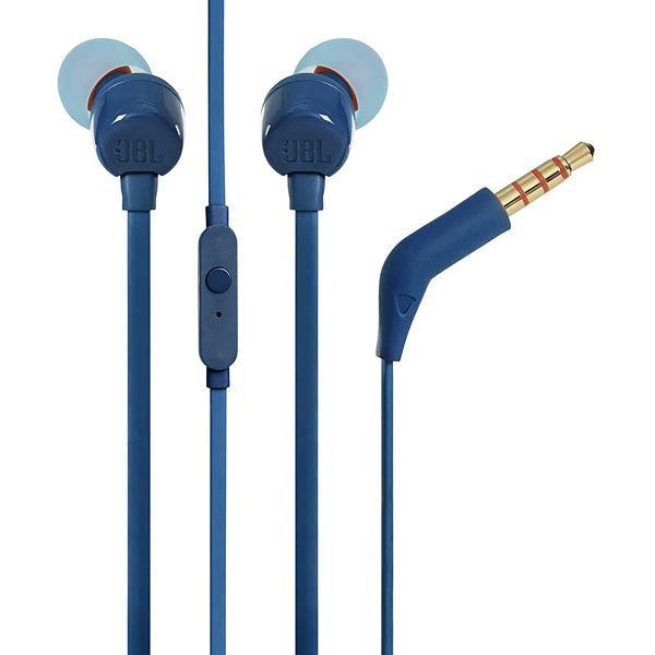 1_1769449382000 Auriculares JBL Tune T110 Azul con Micrófono (Conector 3.5mm, Azul) - Imagen 1