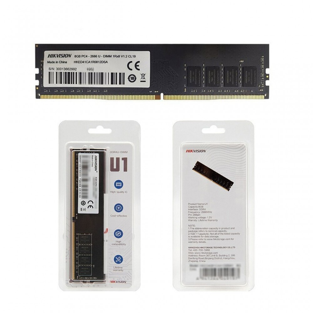 1_1771611386000 Memoria U1 DDR4 2666MHz UDIMM 8GB - Imagen 1