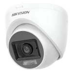 Camara Hikvision Domo 1080p Full Hd Ir20m 2.8 Ip67 Audio Mic Blanco/negro