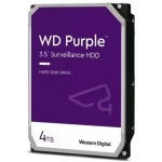 Western Digital WD Purple - Hard drive - Internal hard drive - 4 TB - 3.5" - 5400 rpm - SATA