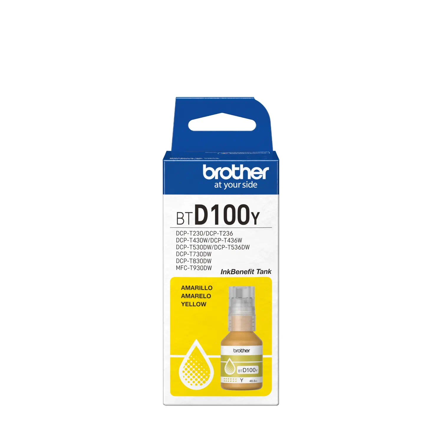 1_1775853772000 Botella de Tinta Original BTD100Y Amarillo - Imagen 1