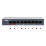 Switch PoE Inteligente de 8x10/100 Mbps PoE port,1xGigabit RJ45 Hikvision DS-3E1309P-EI/M