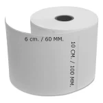 Rollo De Etiquetas Termicas Autoadhesivas 100x60. 500 Uni