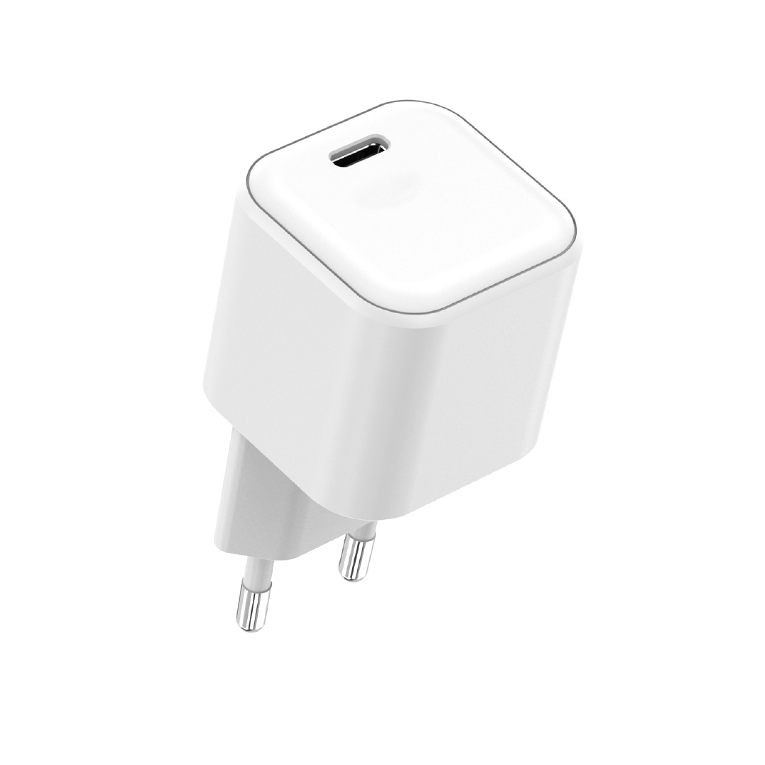 1_1776357107000 Cargador de pared 1 puerto USB C PD 65W, color blanco / BL-CHPD650W - Imagen 1