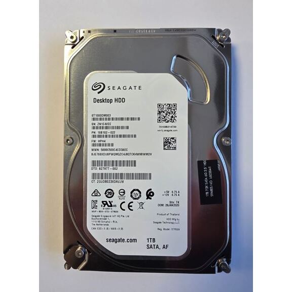 1_1777477335000 Disco duro interno Seagate Barracuda 1TB 3.5" SATA 6Gb/s 7200 RPM (Retirado de equipo original) - Imagen 1