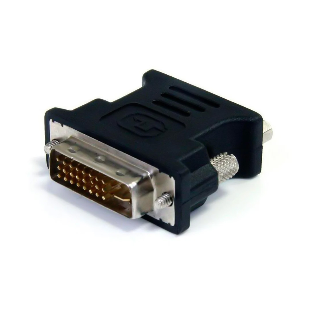 1_1777586401000 Adaptador de video DVI macho 24 + 1 a VGA hembra - Imagen 1