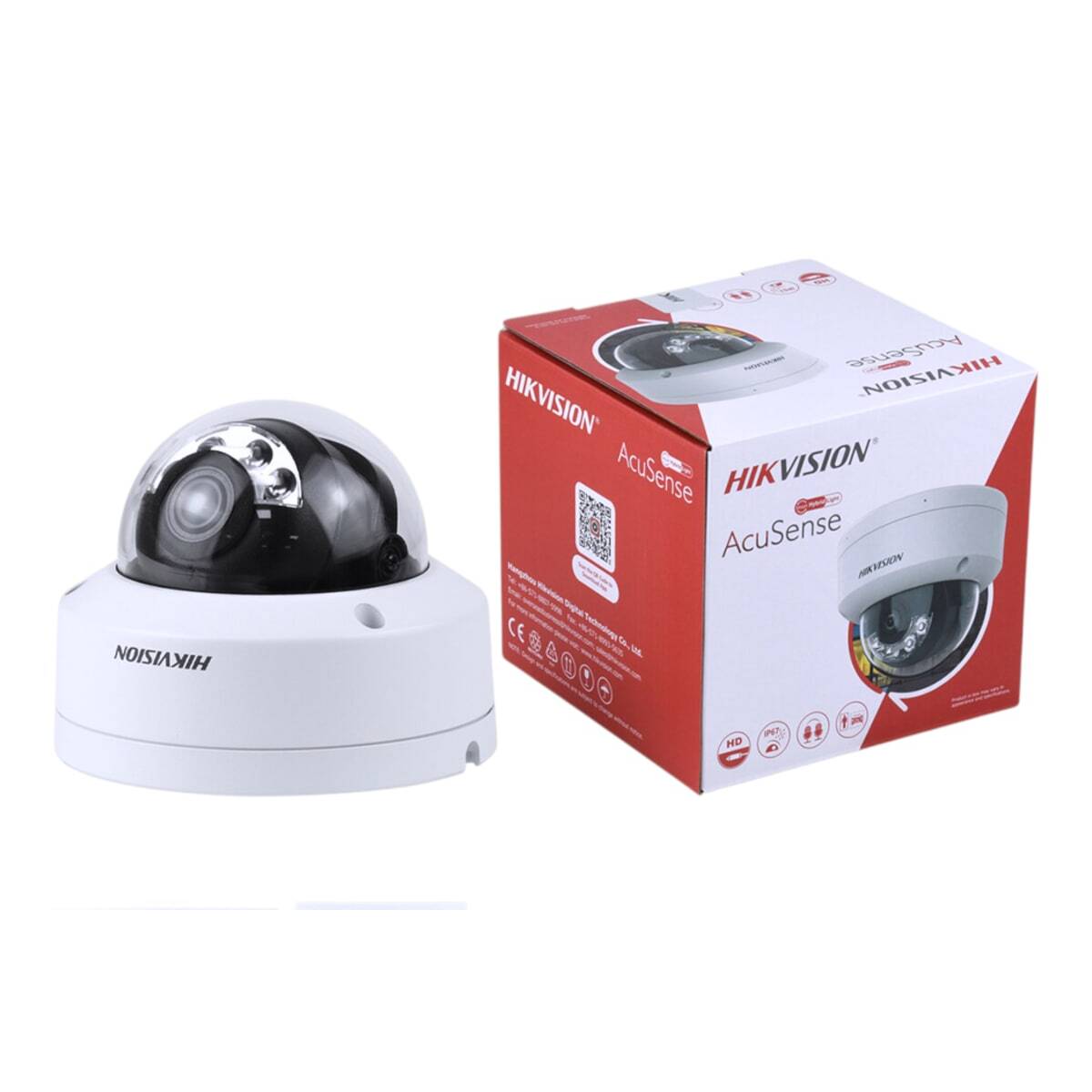 1_1778007088000 CAMARA IP DOMO 4MP 2688X1520 LENTE 2.8MM IR30MTS ACUSENSE SMART HYBRIDA IP67 IK10 - Imagen 1